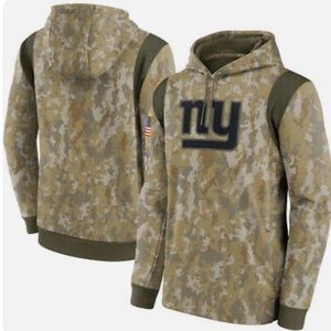 Nike Salute to Service 2021 New York Giants hoodie size large NWOT
